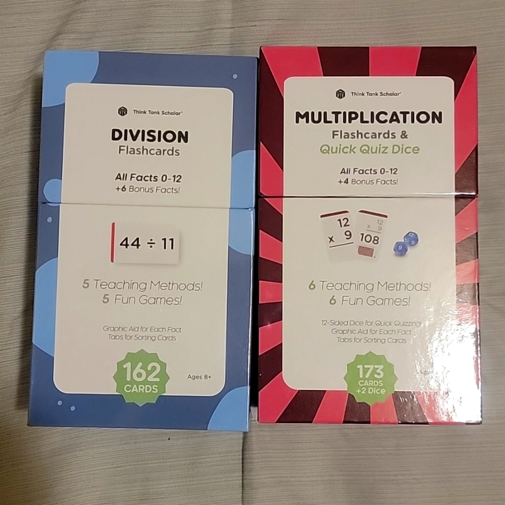 Math flashcards